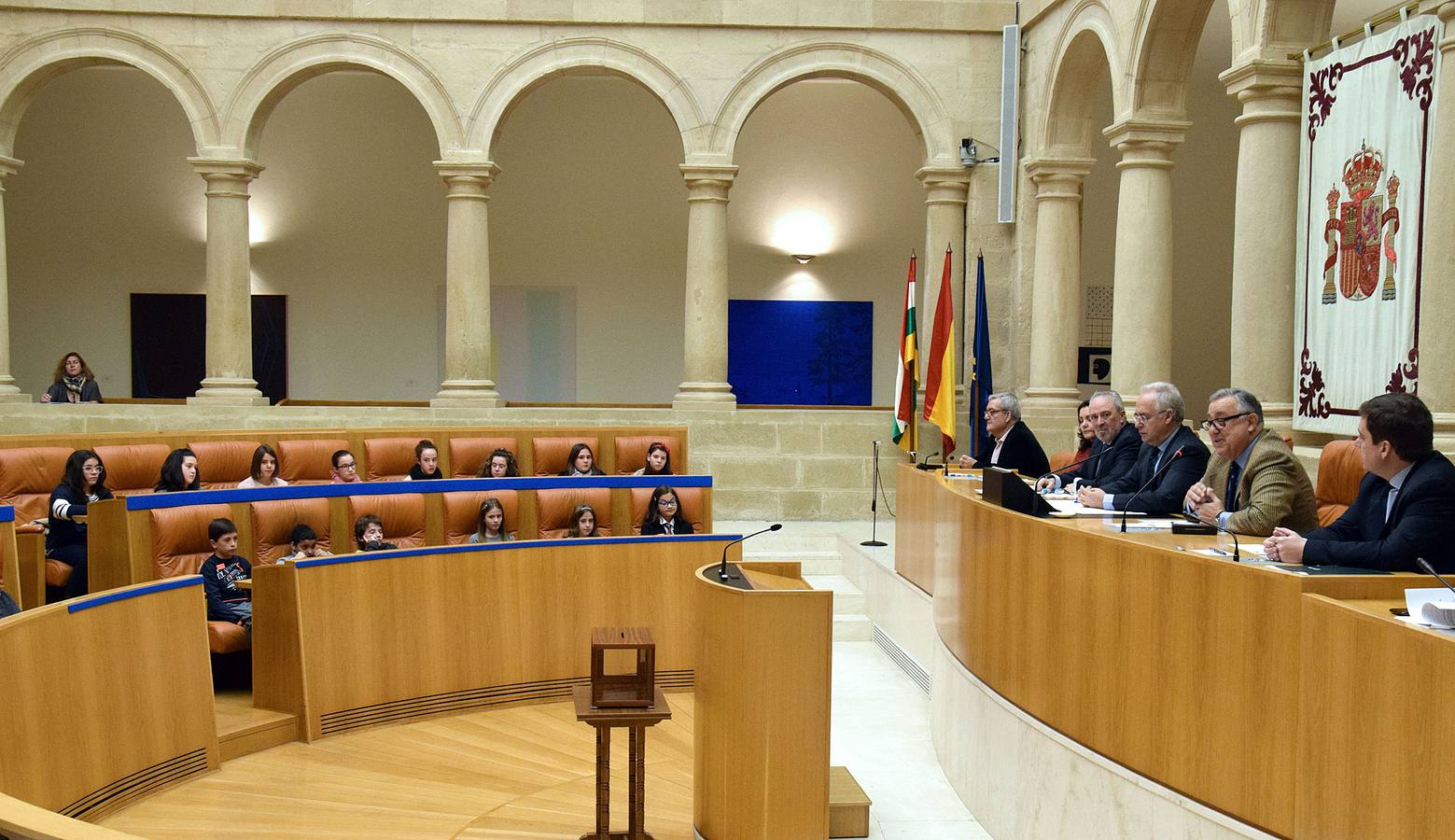 Aldeas Infantiles lleva a los escolares al Parlamento