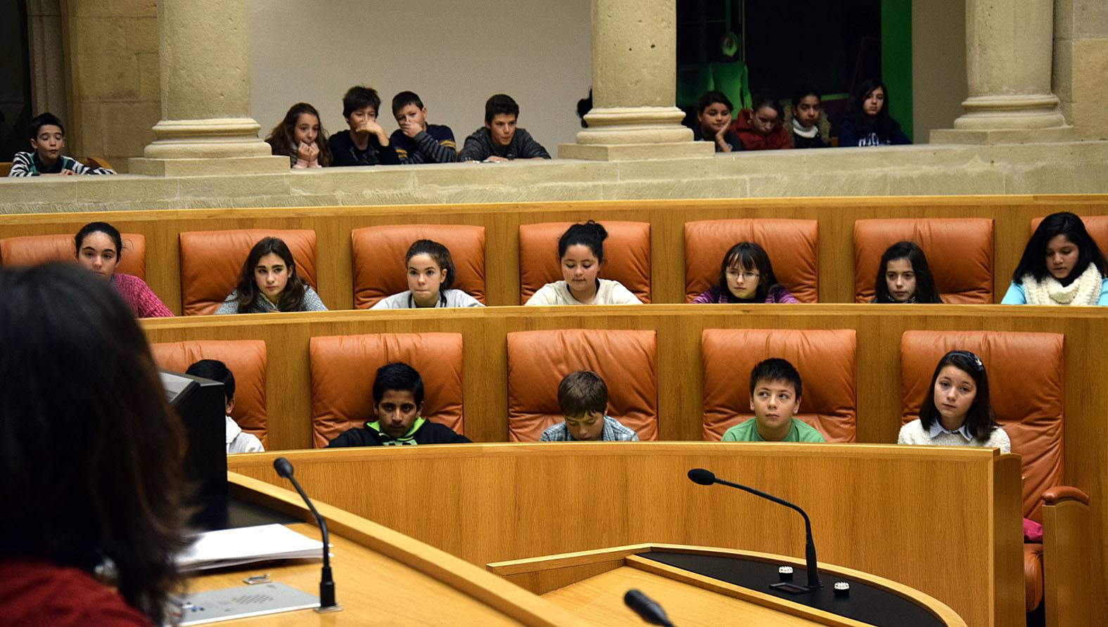 Aldeas Infantiles lleva a los escolares al Parlamento