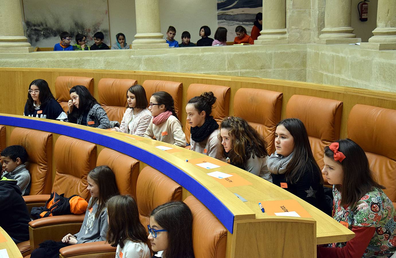 Aldeas Infantiles lleva a los escolares al Parlamento