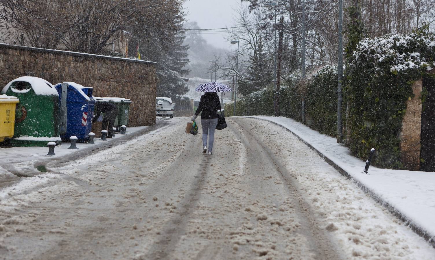 Mañana blanca en Torrecilla