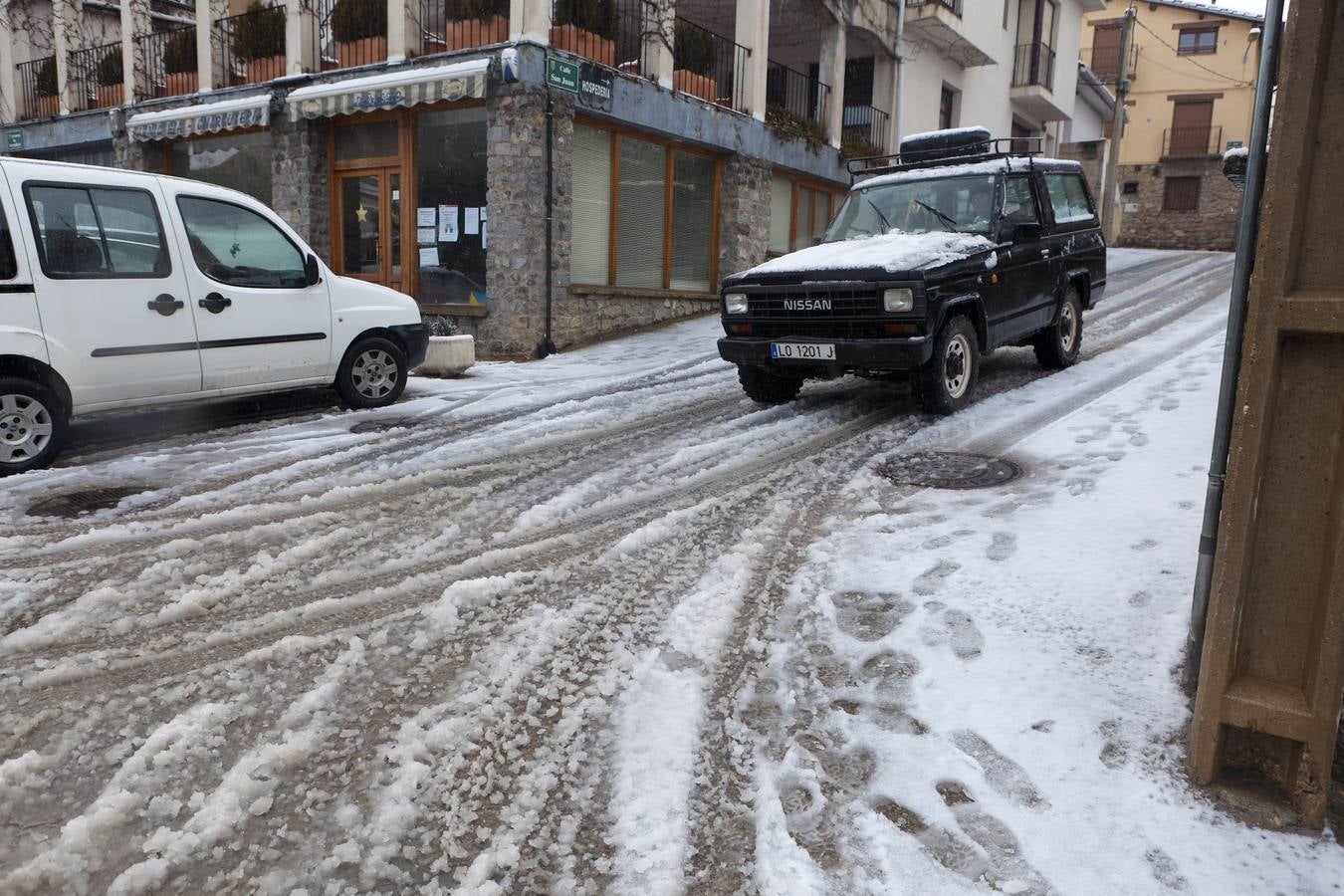 Mañana blanca en Torrecilla