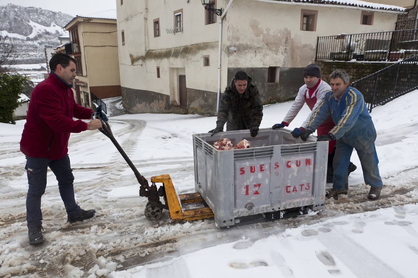 Mañana blanca en Torrecilla