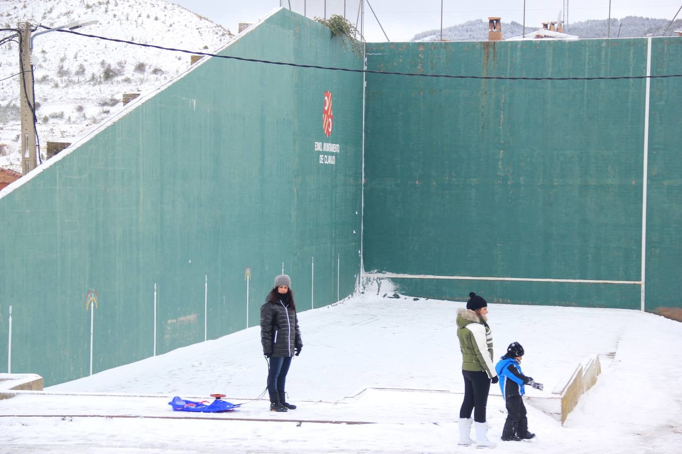 Clavijo, nevado