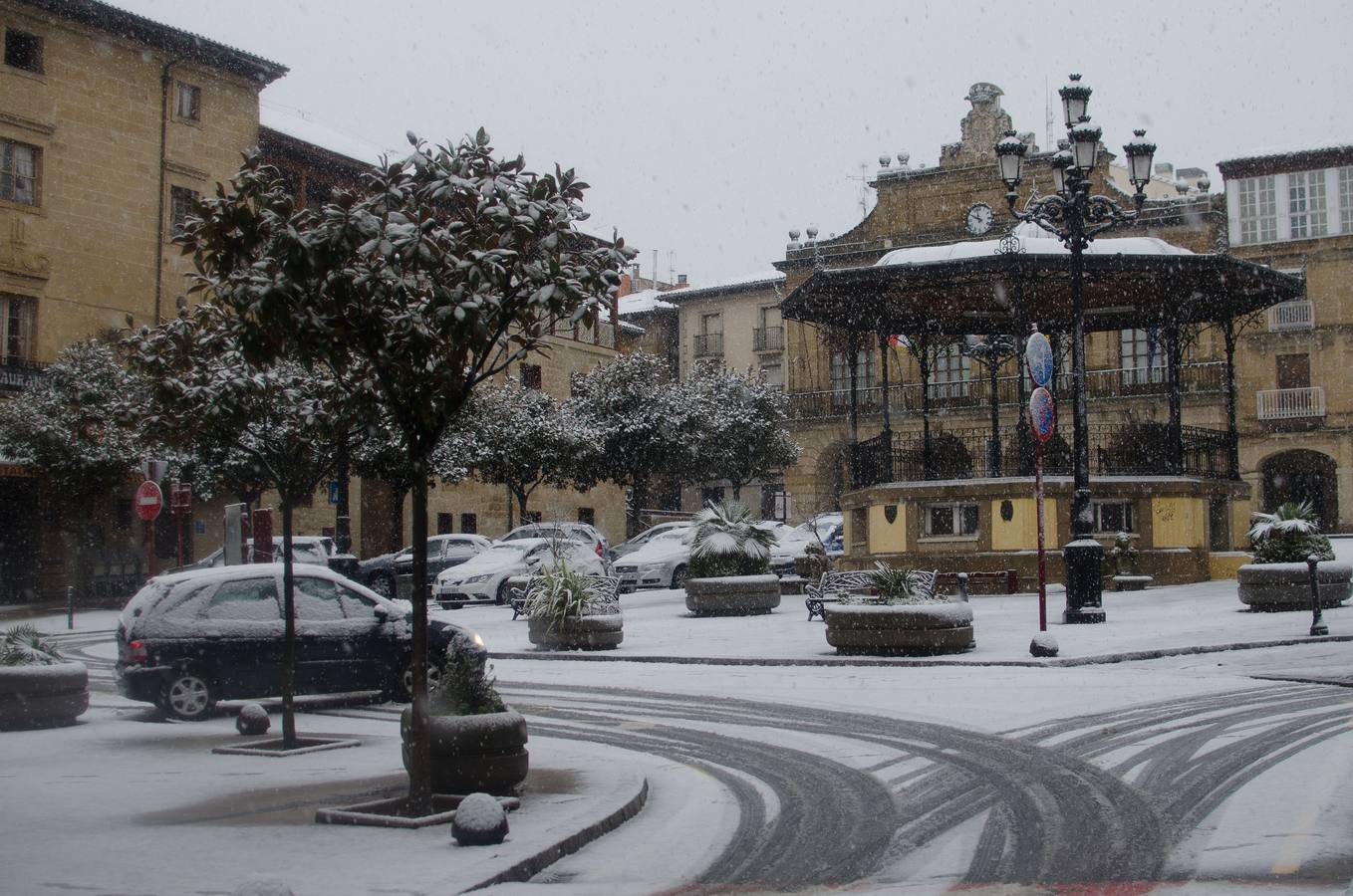 La Rioja entra en alerta amarilla tras la nieve del fin de semana