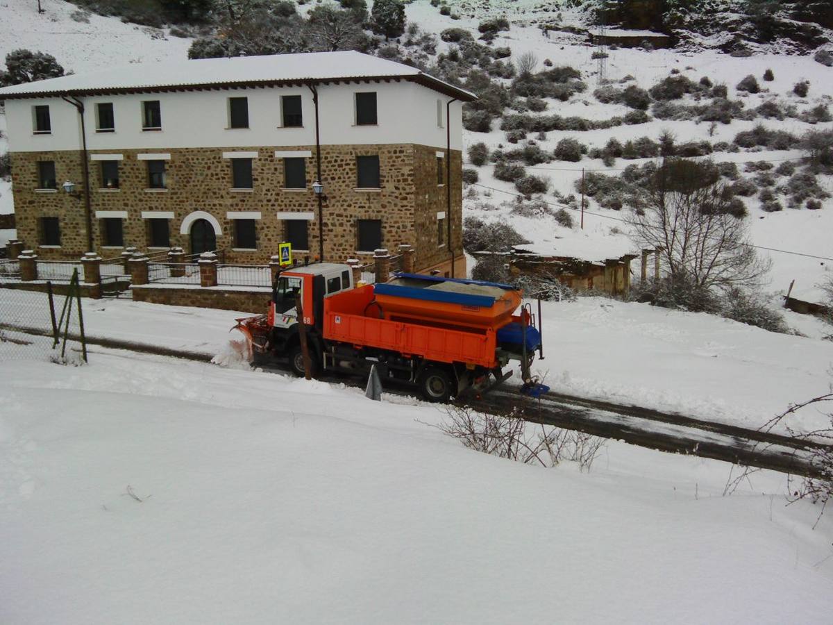 La Rioja entra en alerta amarilla tras la nieve del fin de semana