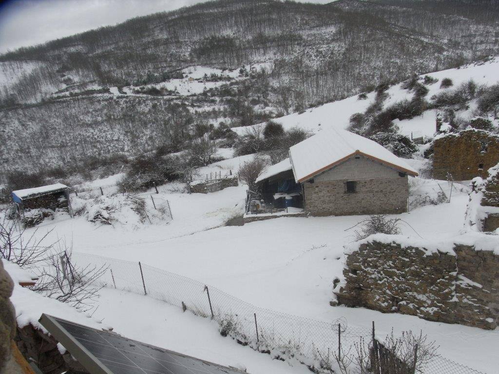 La nieve cubre La Rioja