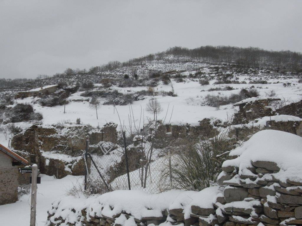 La nieve cubre La Rioja