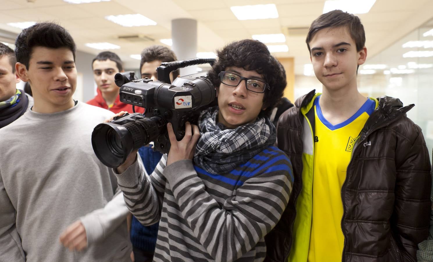 Visita de los alumnos de 3º B de Los Boscos