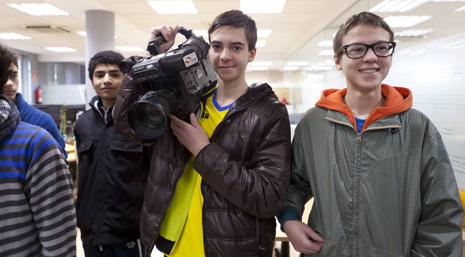 Visita de los alumnos de 3º B de Los Boscos