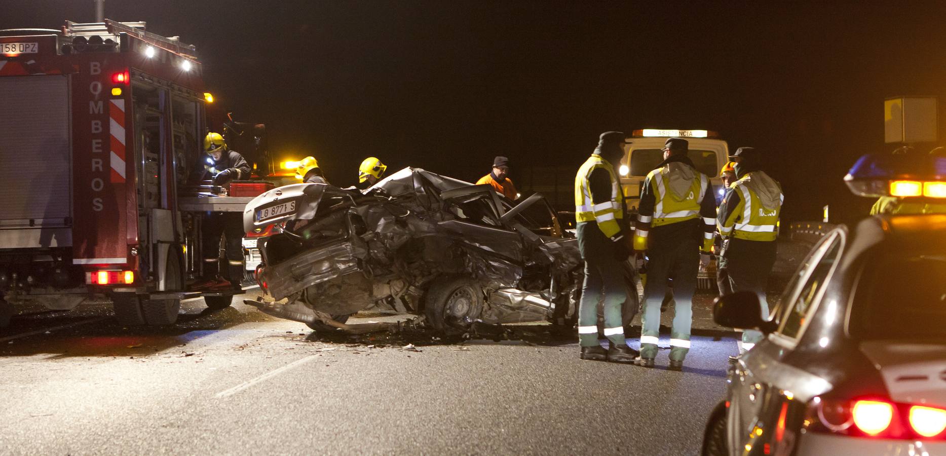 Accidente mortal en la N-232