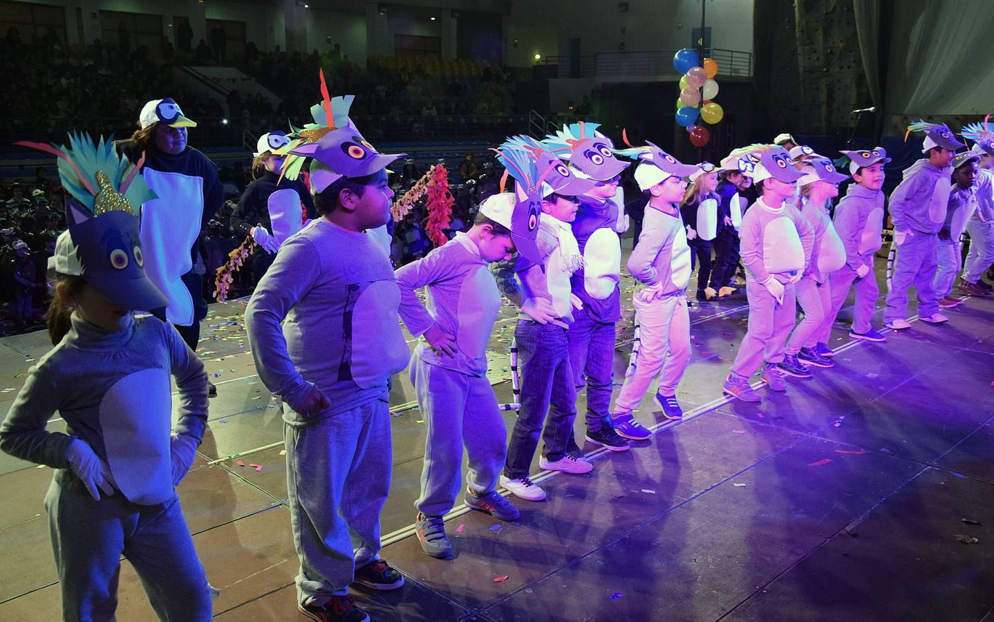 Fiesta de disfraces de las ludotecas municipales de Logroño en Las Gaunas