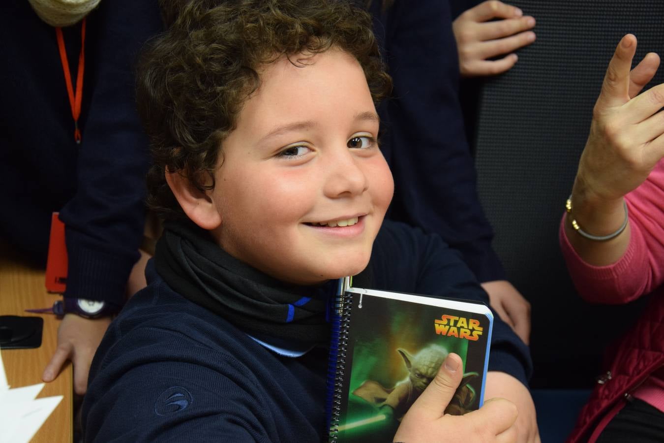 Visita de los alumnos del colegio Paula Montal