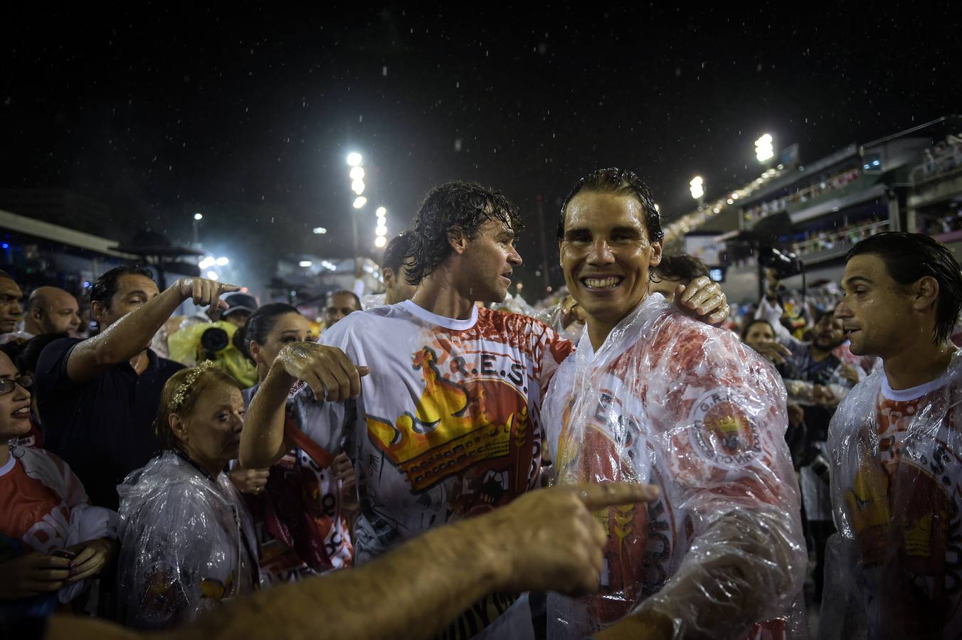 Nadal y Ferrer, presentes en el desfile