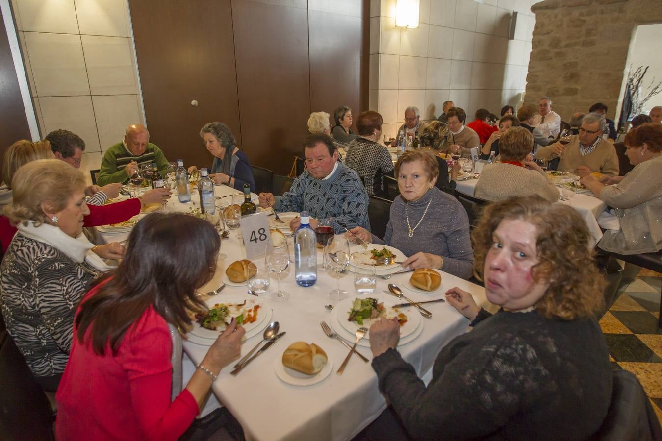 Jornada de mayores con comida en Delicatto (I)