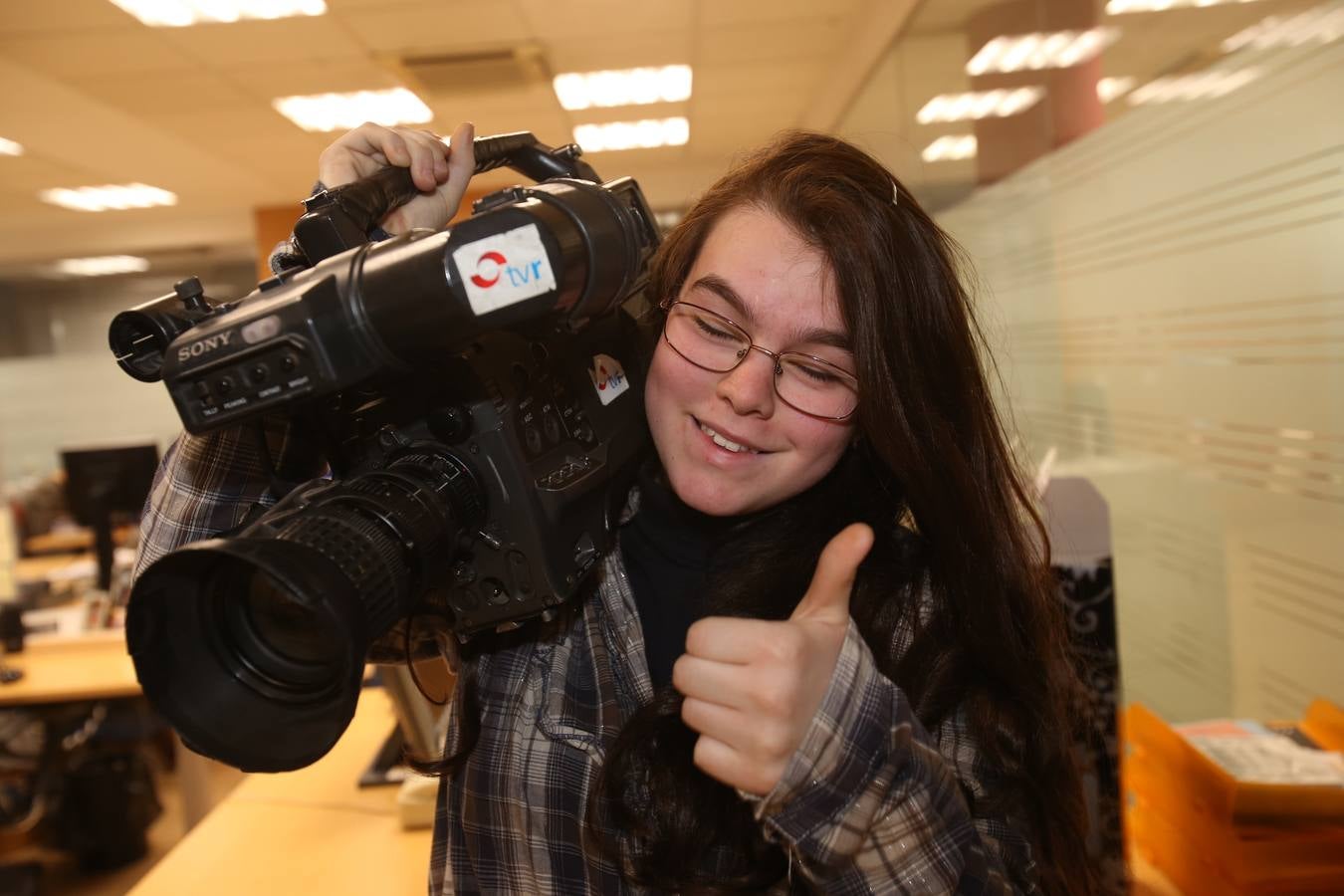 Visita de alumnos del Escultor Daniel