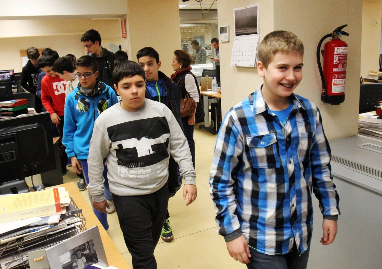 Visita de los alumnos del IES Escultor Daniel