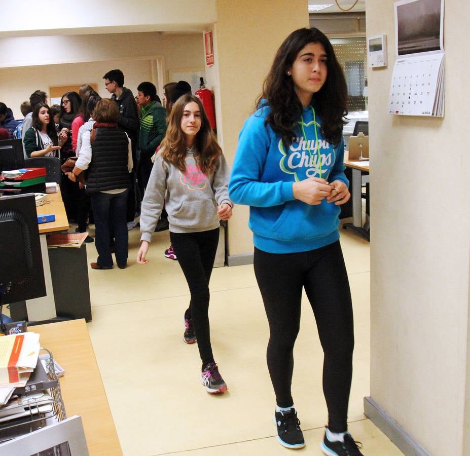 Visita de los alumnos del IES Escultor Daniel