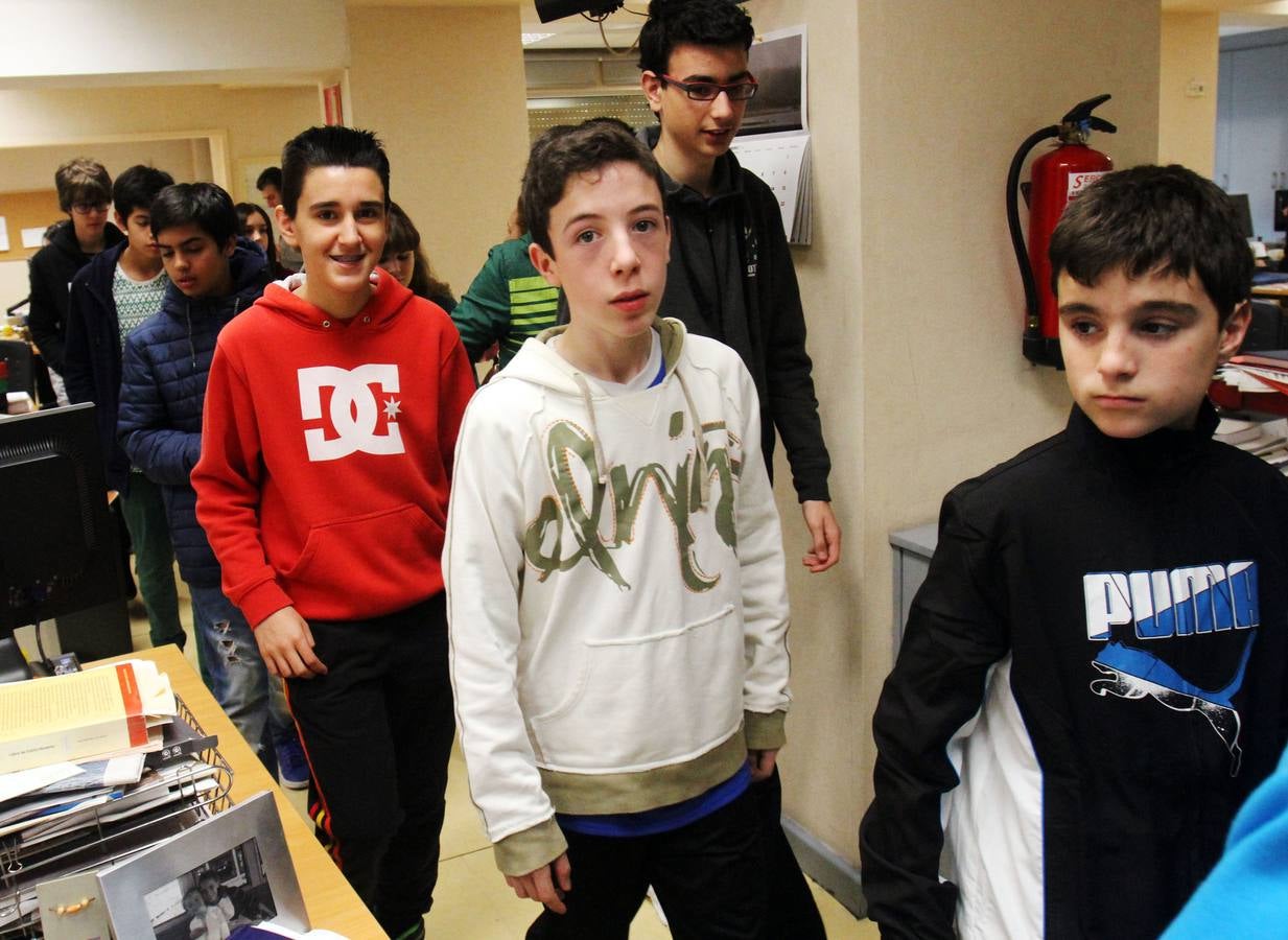 Visita de los alumnos del IES Escultor Daniel