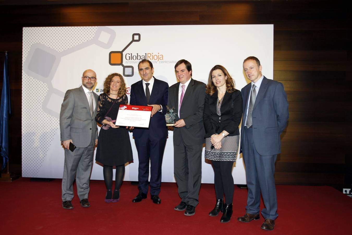 Ramón Bilbao, Vinagrerías Riojanas y la UNIR, Premios de Internacionalización 2014