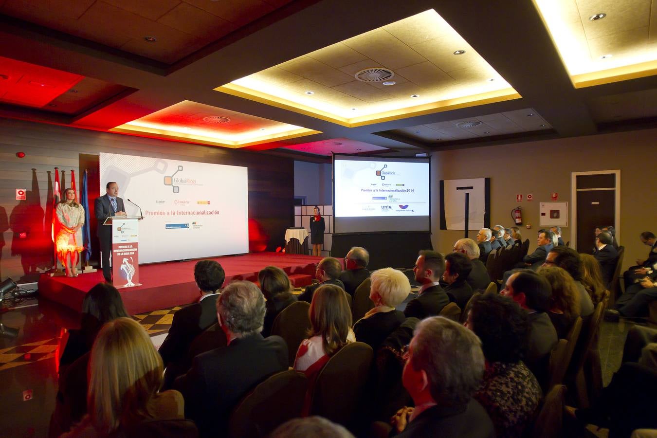 Ramón Bilbao, Vinagrerías Riojanas y la UNIR, Premios de Internacionalización 2014