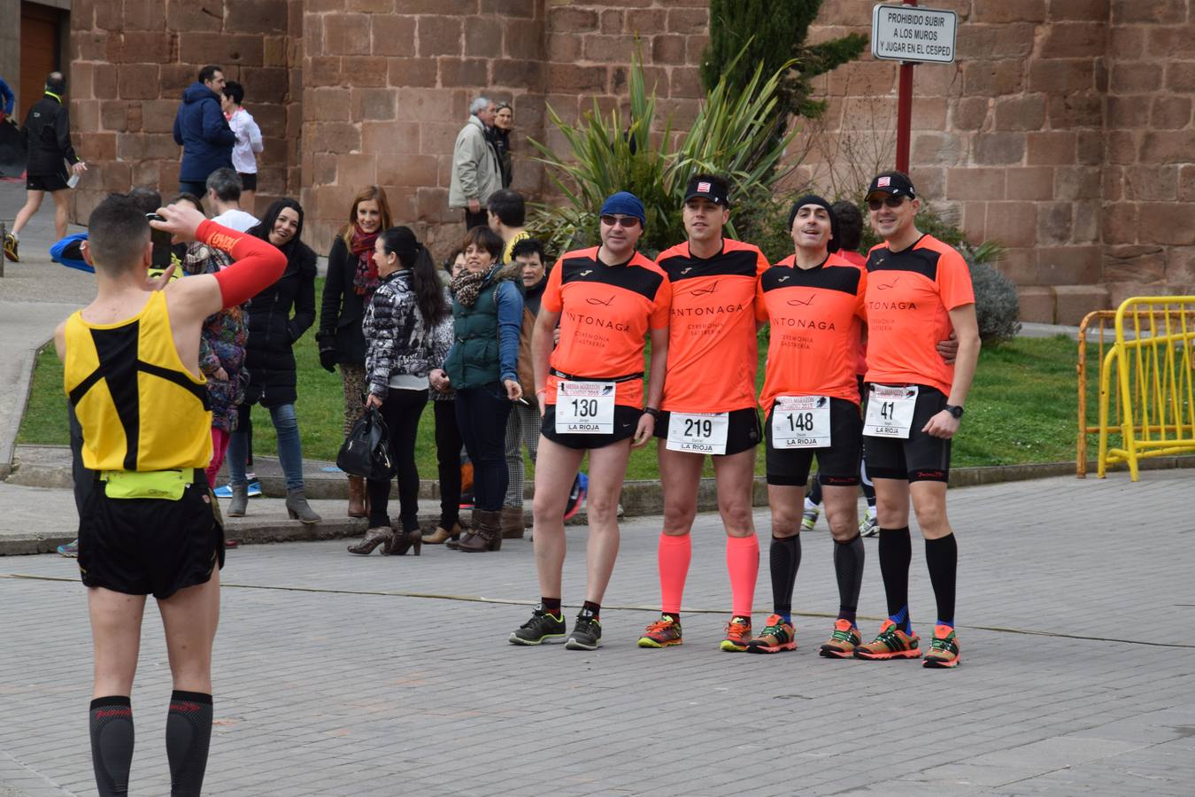 Alberto Alba gana la Media IX Maratón del Camino (I)