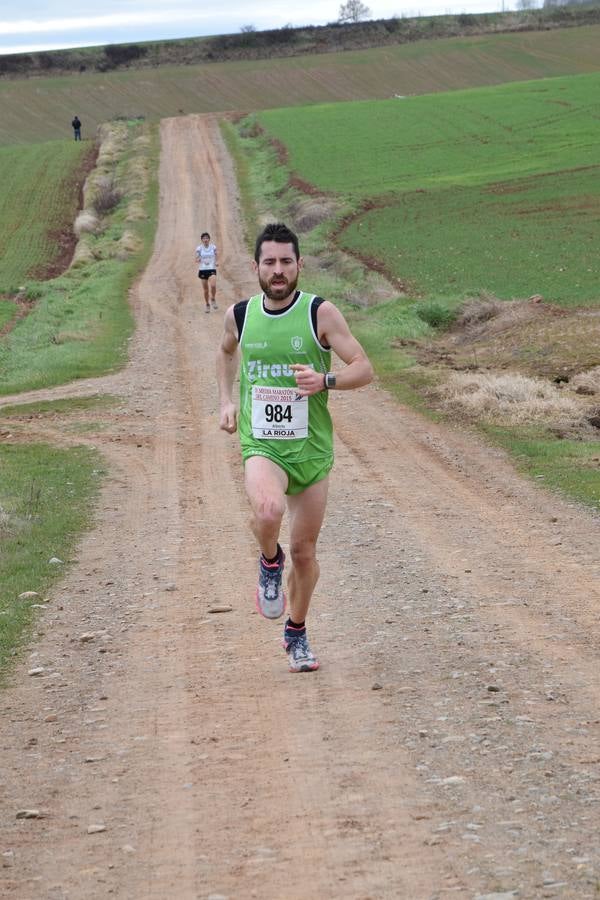 Alberto Alba gana la Media IX Maratón del Camino (I)