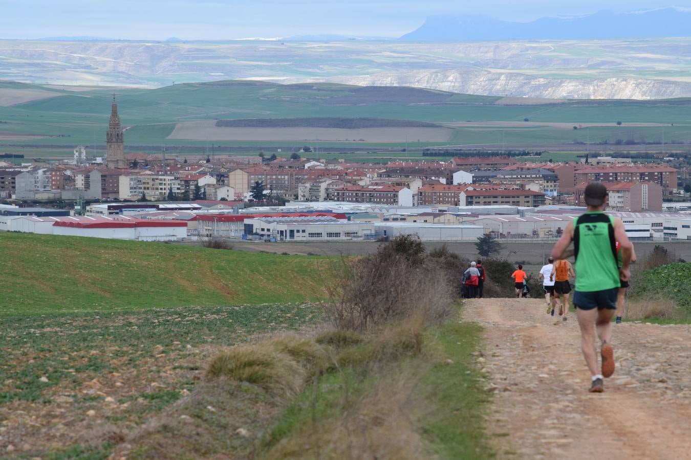 Alberto Alba gana la Media IX Maratón del Camino (I)