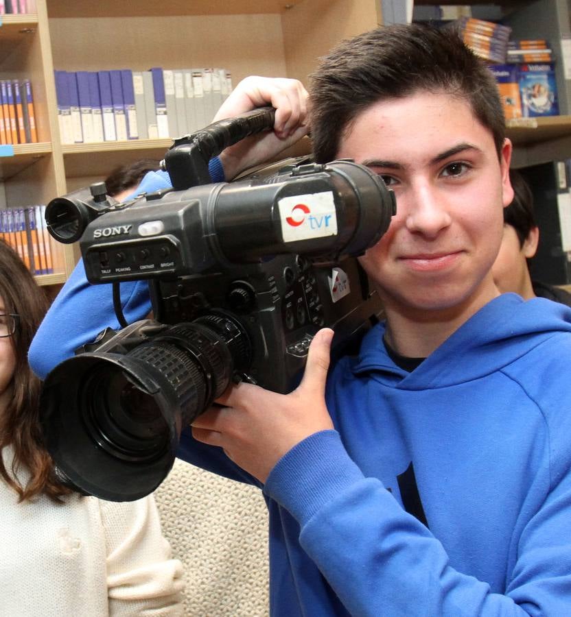 Los alumnos de 3ºC de Marianistas visitan la multimedia de La Rioja