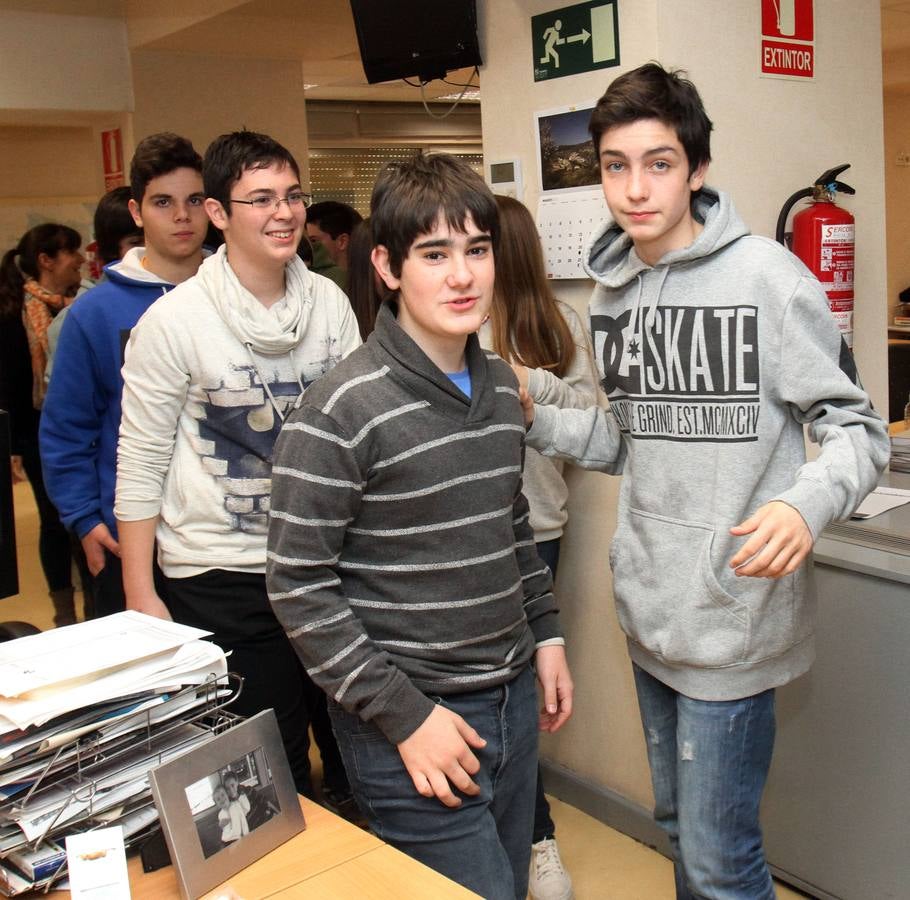 Los alumnos de 3ºC de Marianistas visitan la multimedia de La Rioja