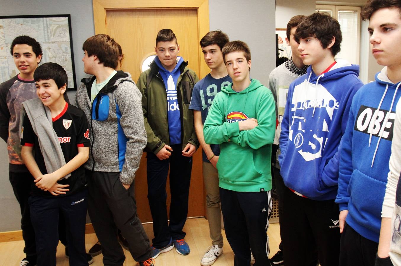 Los alumnos de 3ºC de Marianistas visitan la multimedia de La Rioja