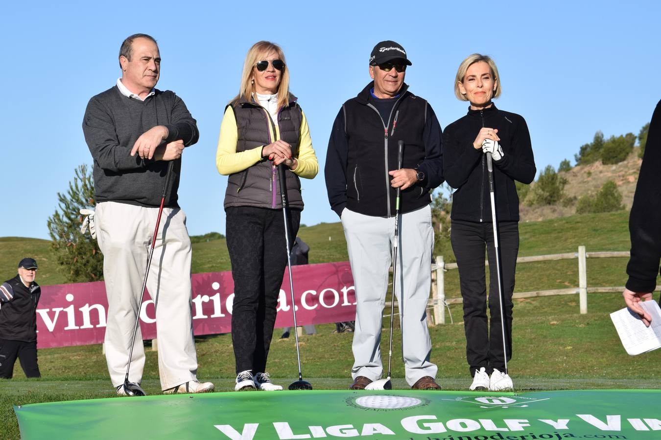 Arranca la competición en la V Liga de Golf y Vino (I)