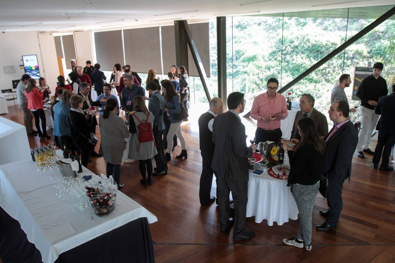 Almuerzo en La Fombera en la jornada ImaginextRioja