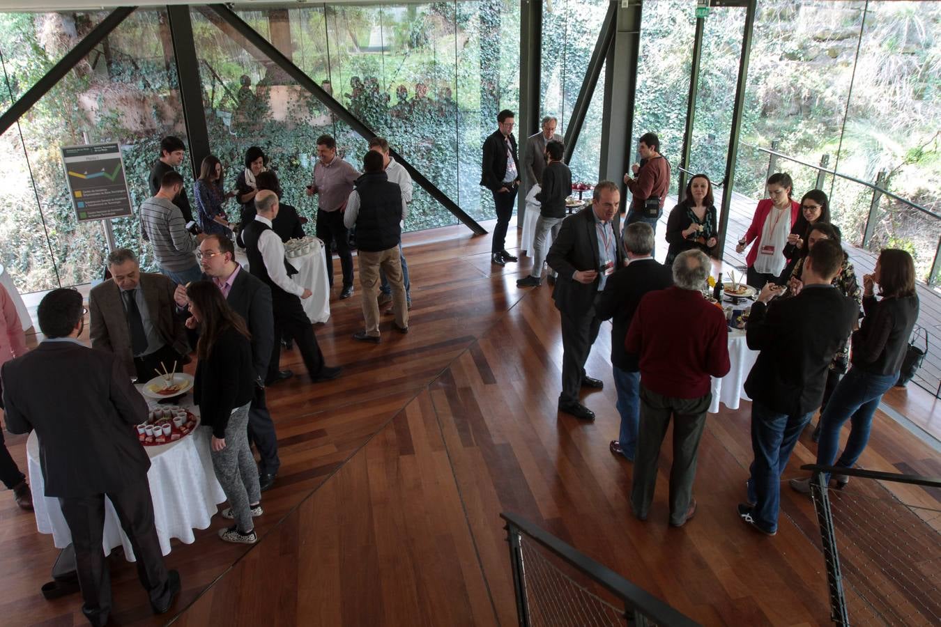 Almuerzo en La Fombera en la jornada ImaginextRioja
