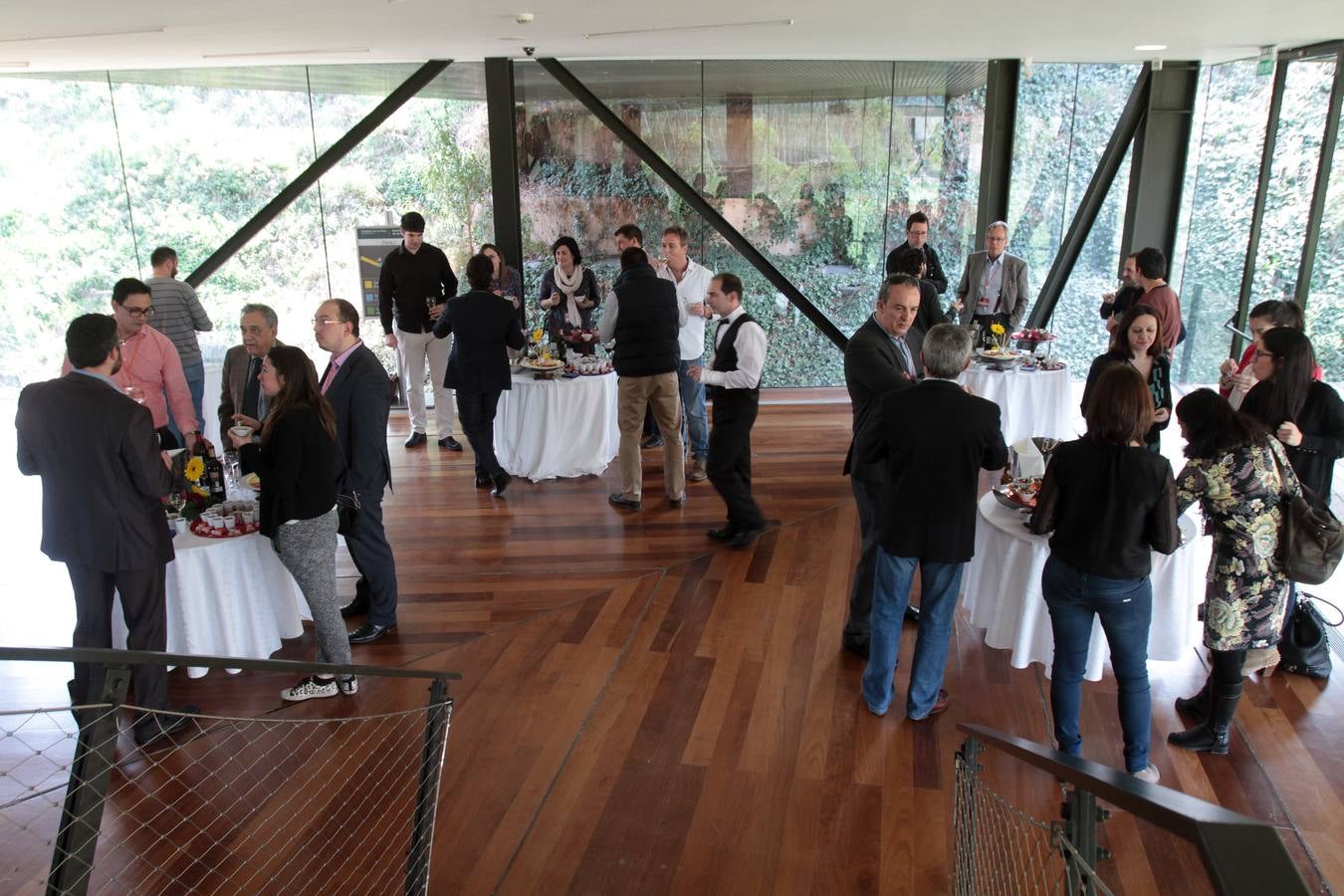 Almuerzo en La Fombera en la jornada ImaginextRioja