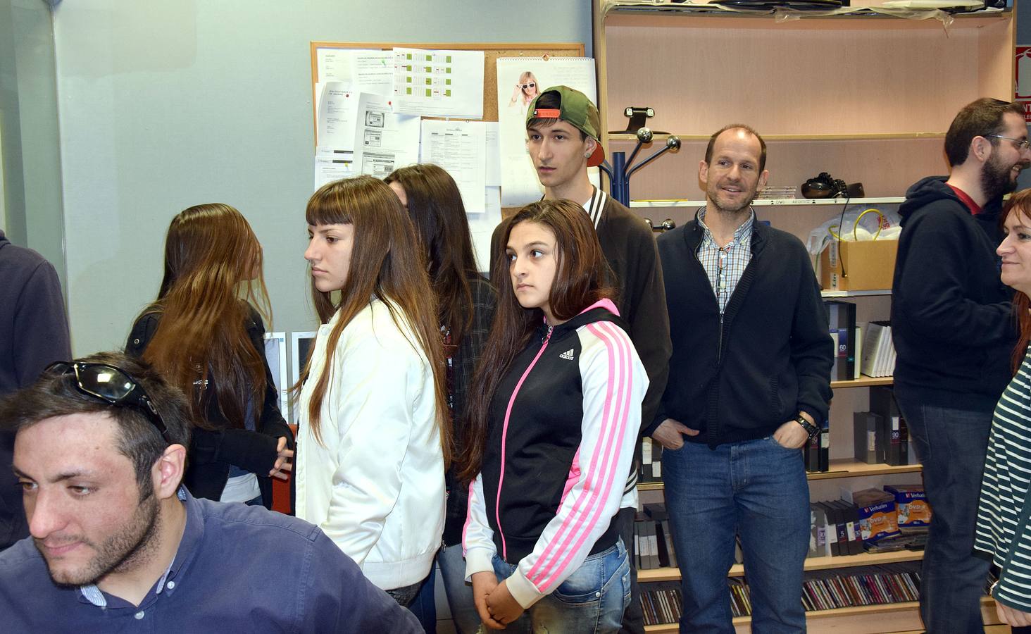 Visita de los alumnos de Escolapios