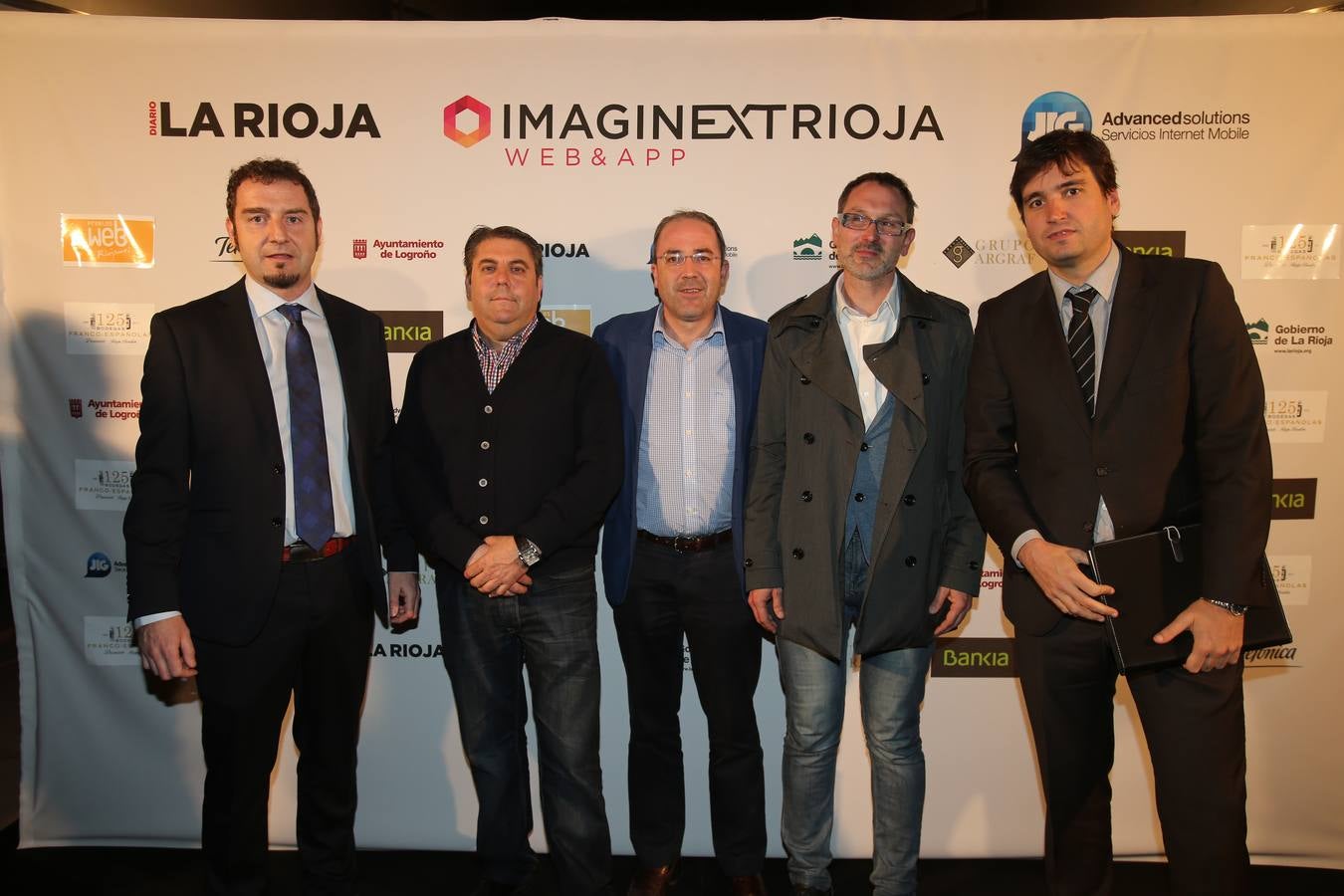 Entrega de los Premios Web 2015: El photocall