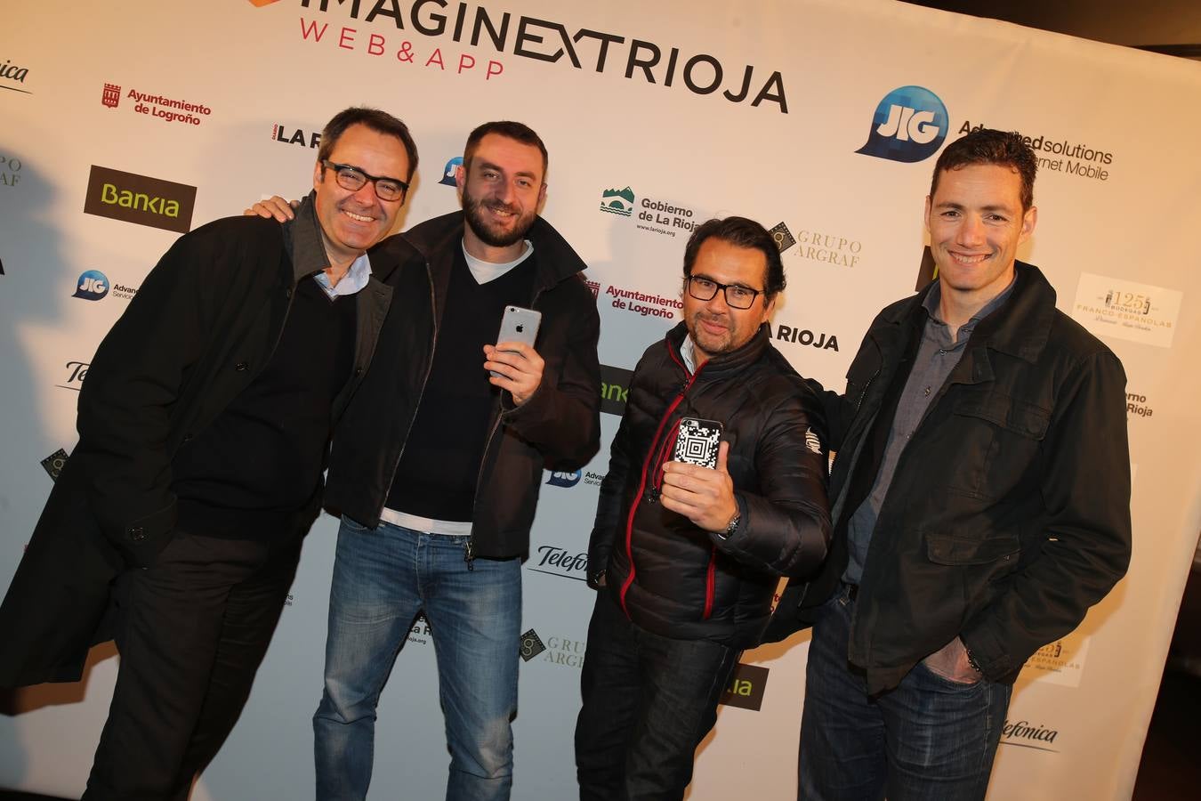 Entrega de los Premios Web 2015: El photocall