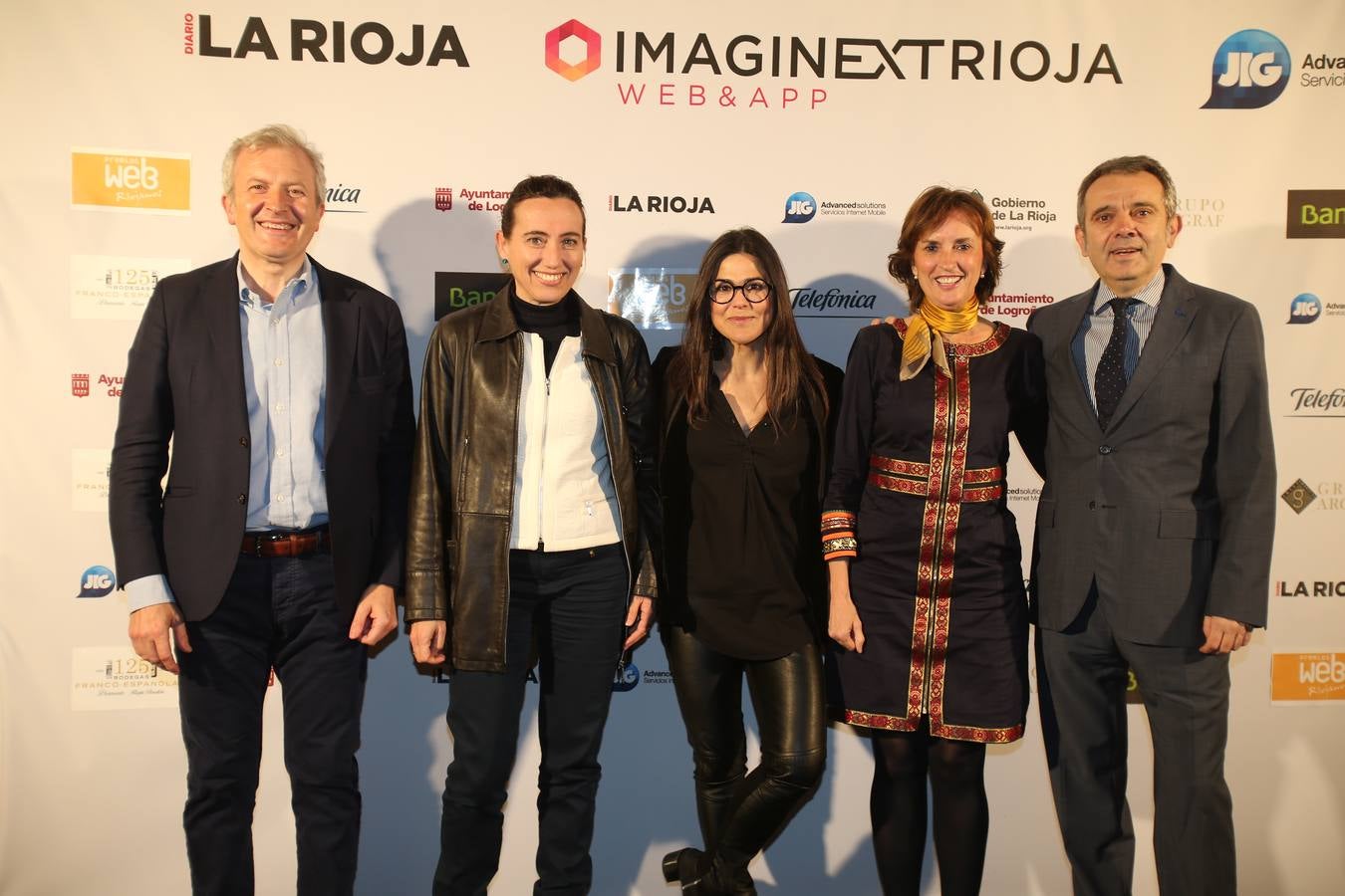 Entrega de los Premios Web 2015: El photocall