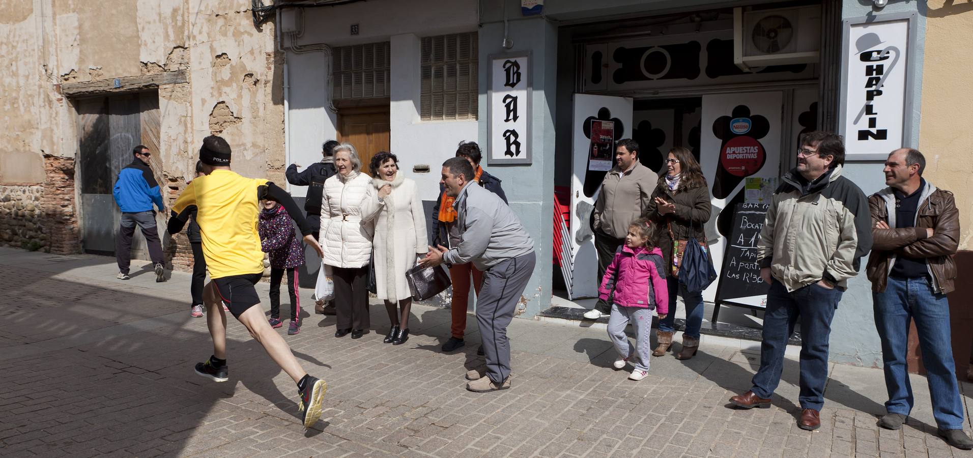 Carrera enoturística en Aldeanueva de Ebro