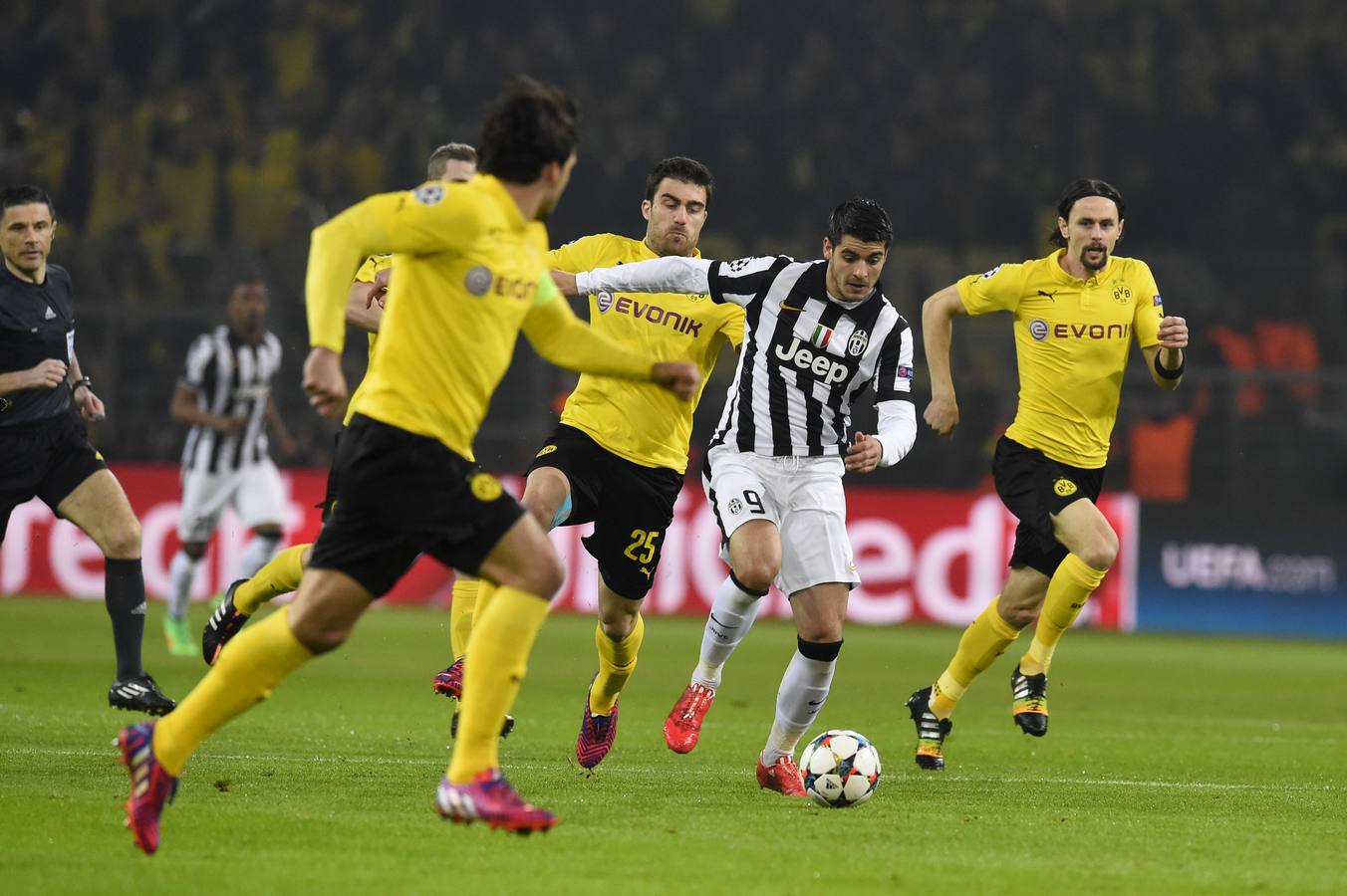 El Dortmund recibe a la Juventus