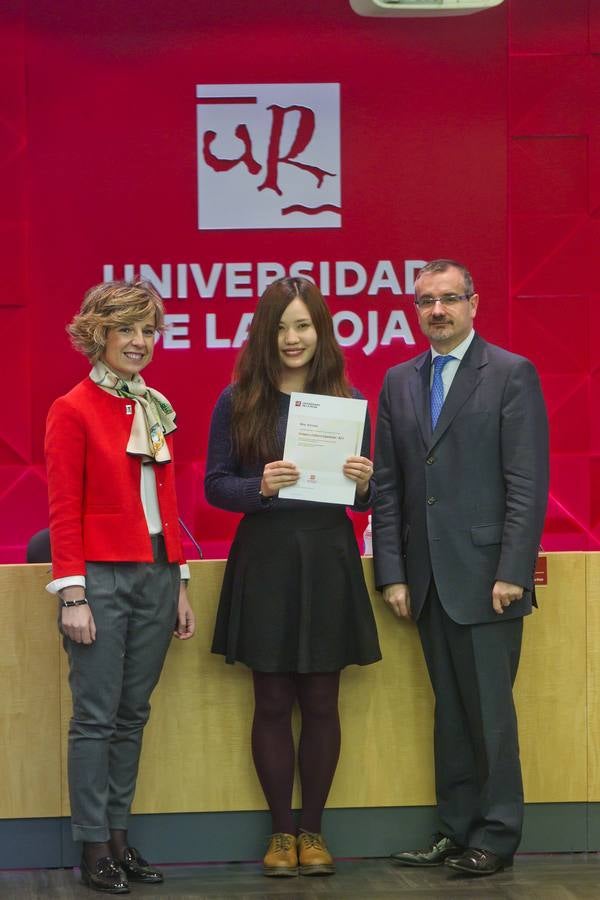 Entrega de diplomas y clausura en la UR del Curso de Lengua y Cultura Española