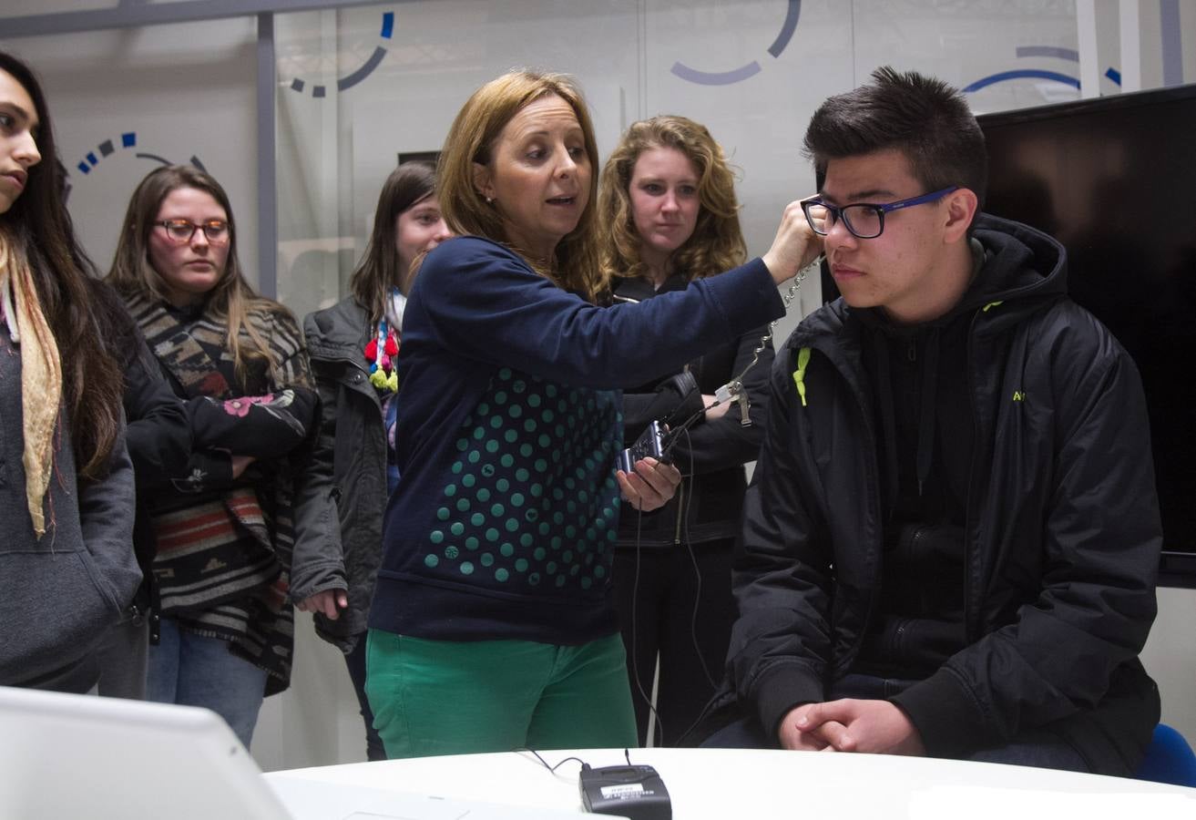 Visita de los alumnos de Jesuitas