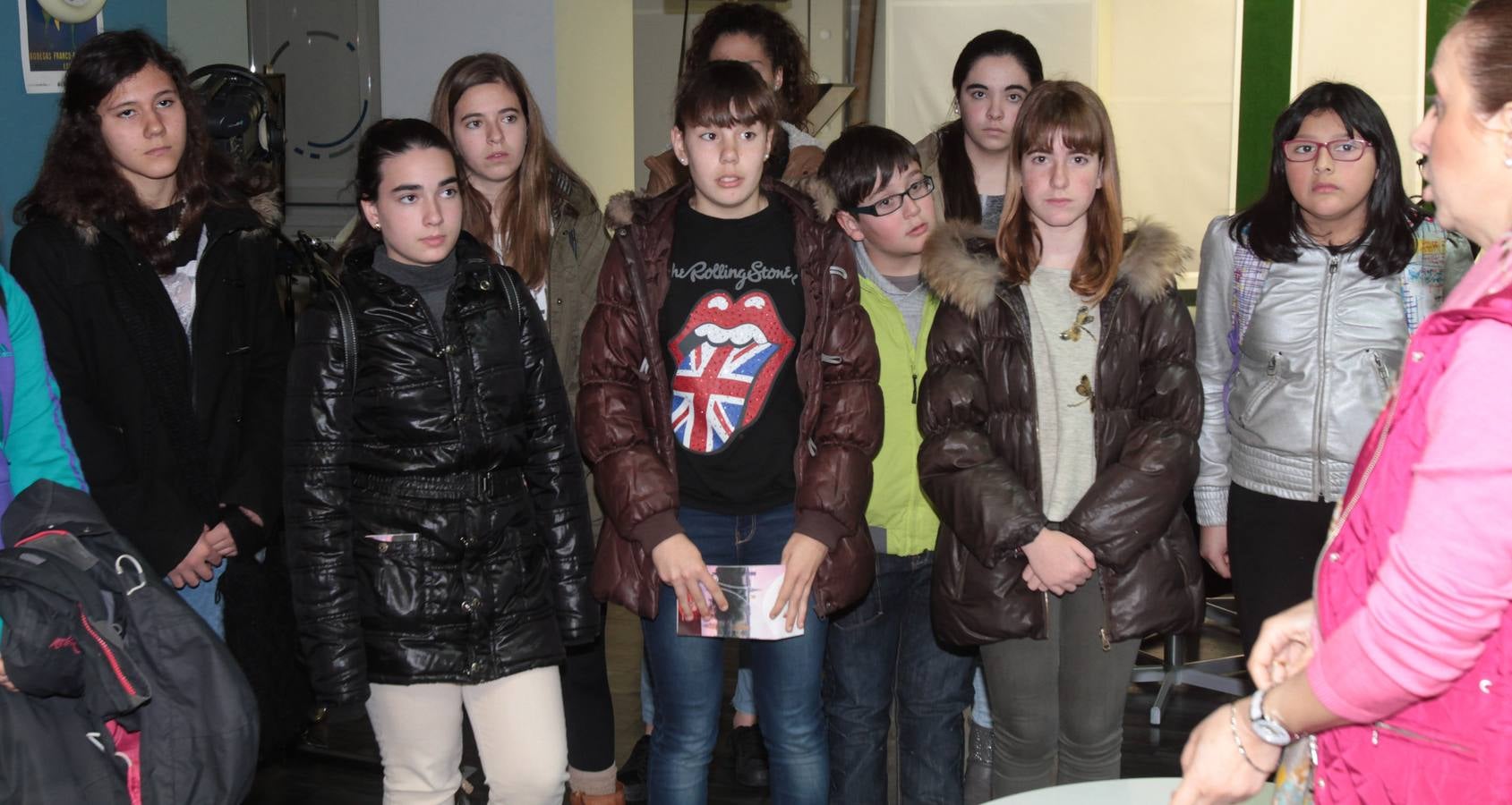 Los alumnos de 1º y 2º de la ESO del IES Gonzalo de Berceo visitan la multimedia de Diario LA RIOJA