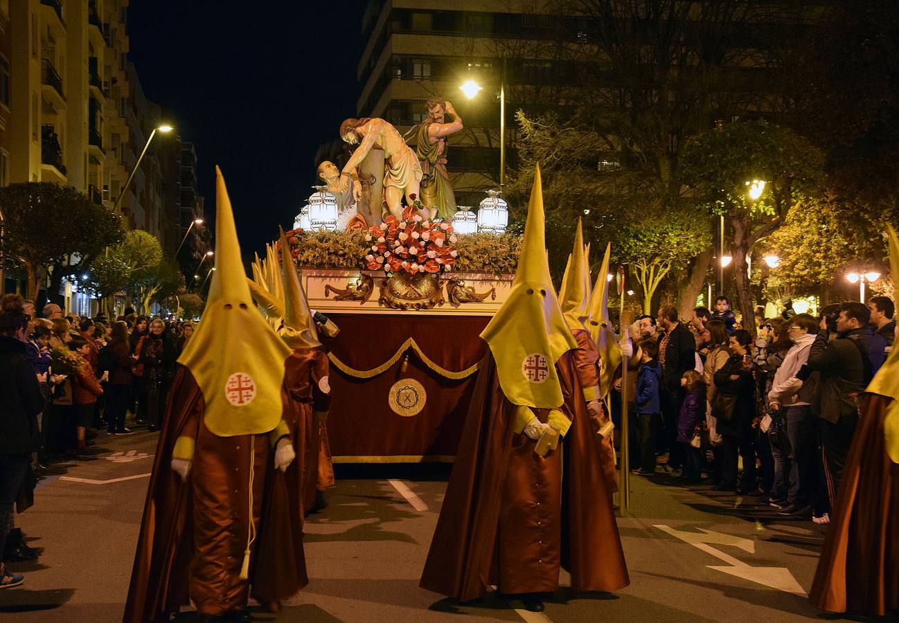 Viacrucis procesional de la Flagelación