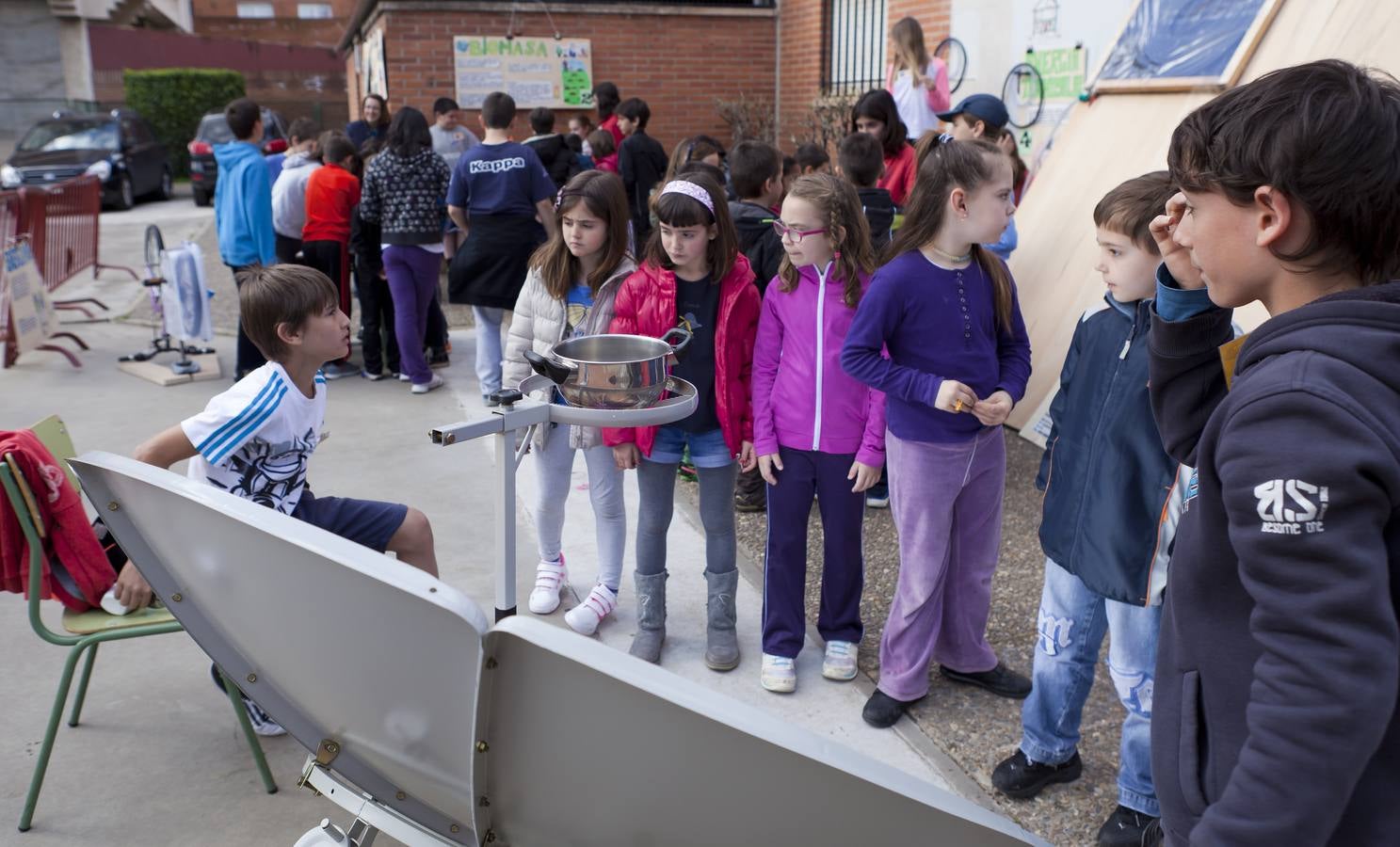 Energías renovables en el colegio Las Gaunas