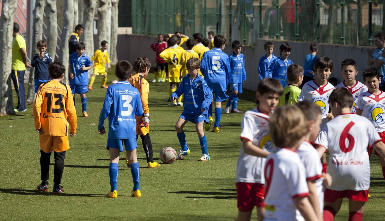 Primera jornada de la 42 edición del Torneo Villegas de fútbol 8