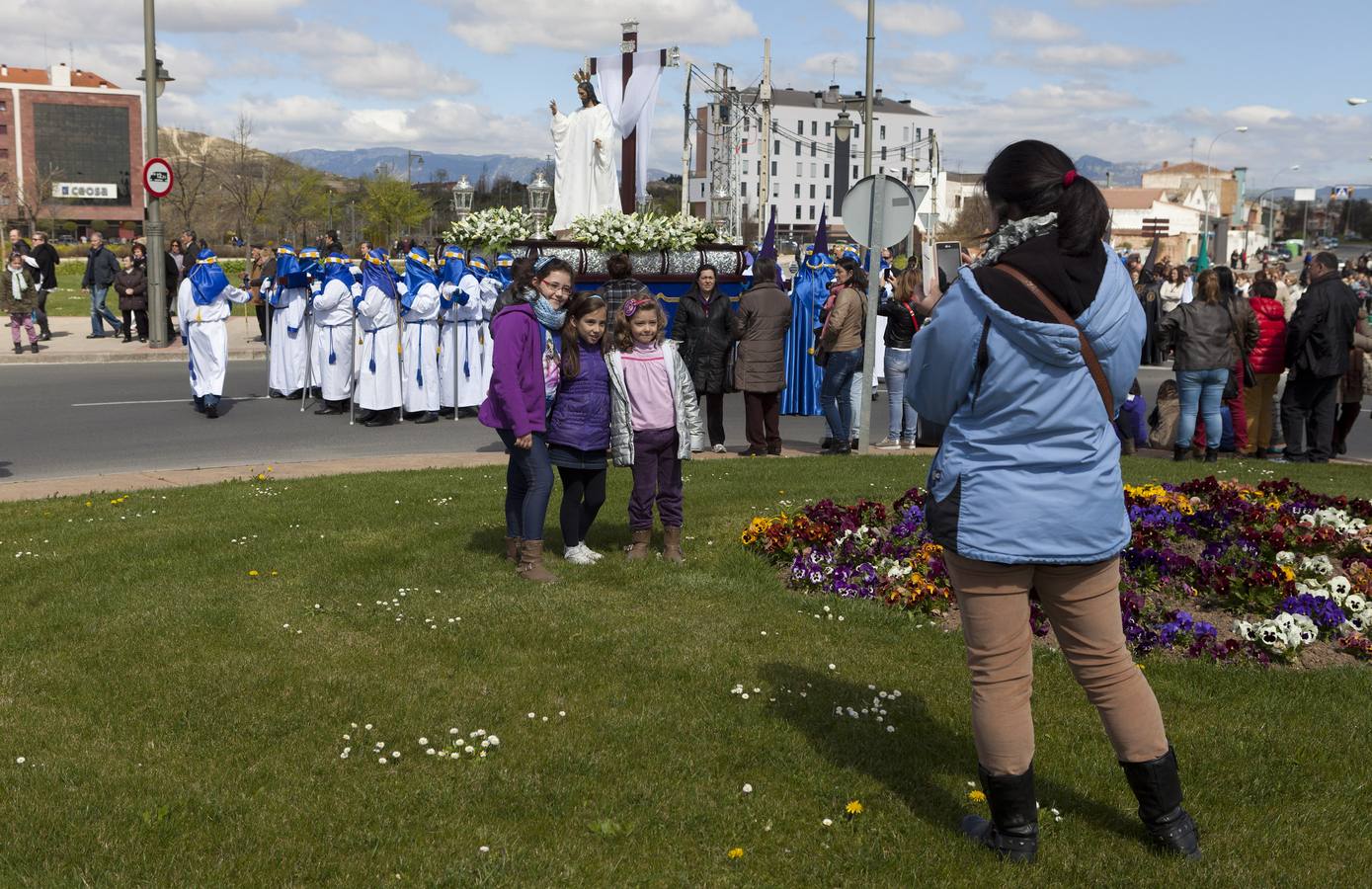 Procesión del Cristo Resucitado en Logroño