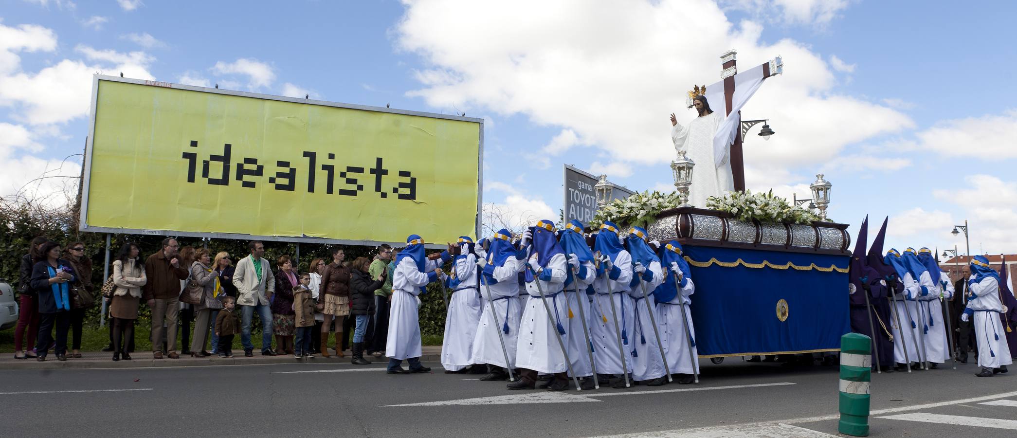 Procesión del Cristo Resucitado en Logroño