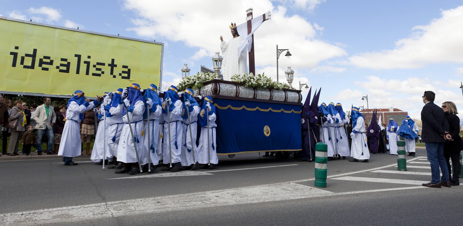 Procesión del Cristo Resucitado en Logroño