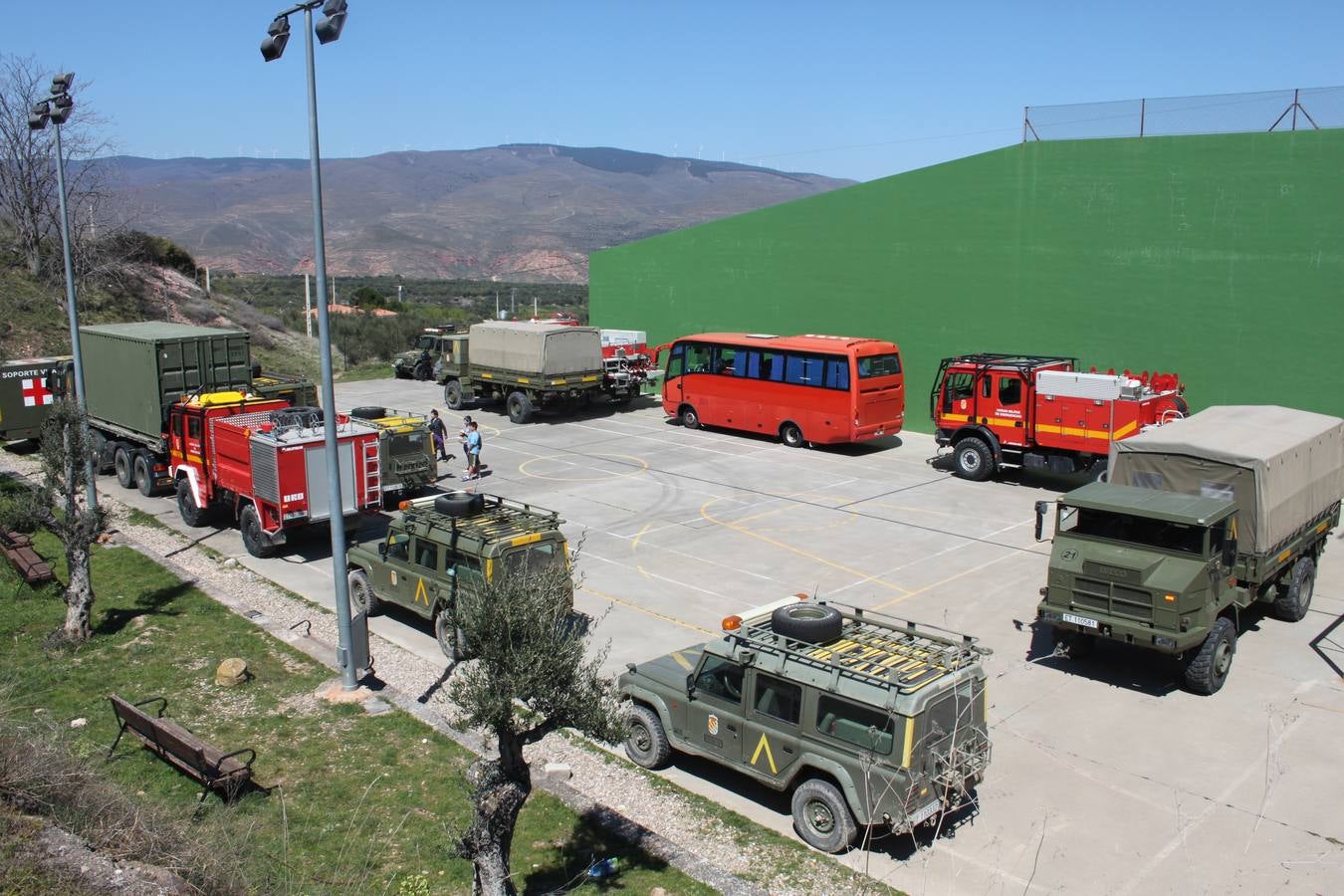 Vaciado preventivo de la balsa de Préjano por peligro de deslizamientos y desprendimientos